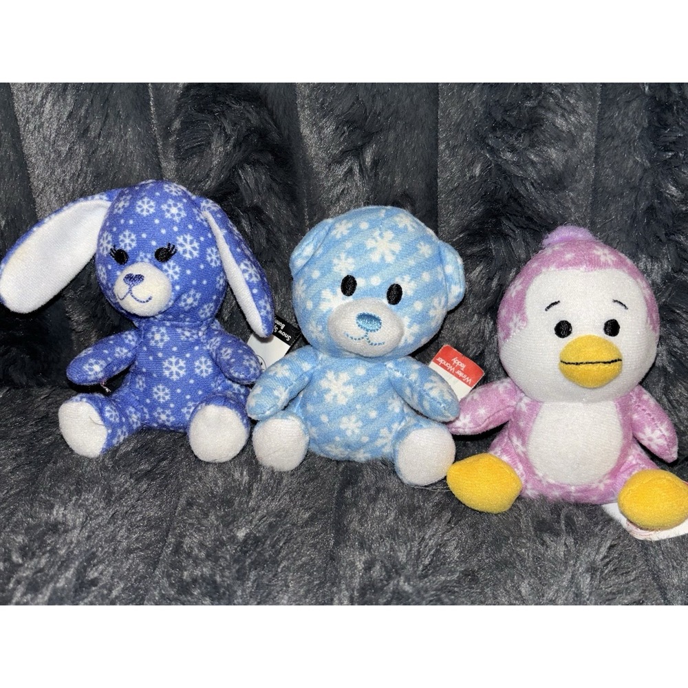 2013 & 2015 McDonald's Build A Bear Plush Toy